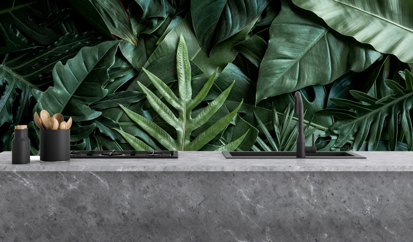 Sticla vopsita bucatarie placari #1204