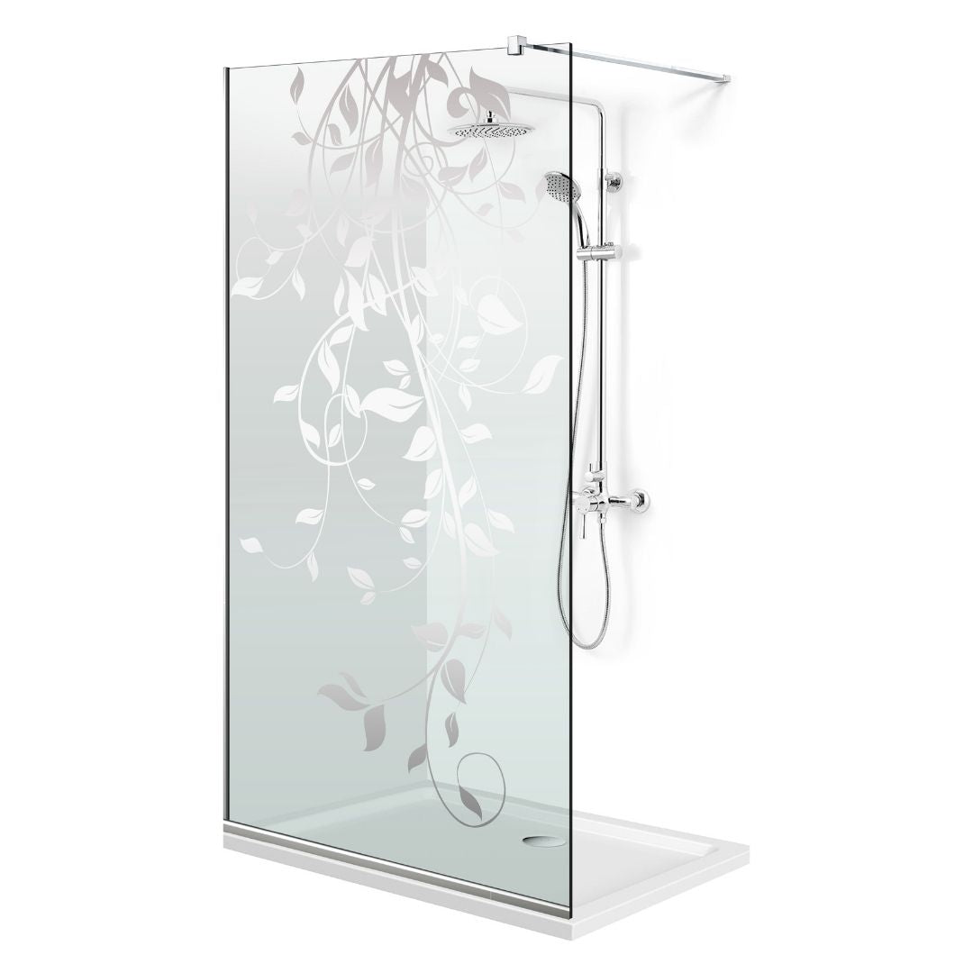 Paravan dus Walk-in, Perete dus Inox, #Clara #Víztiszta