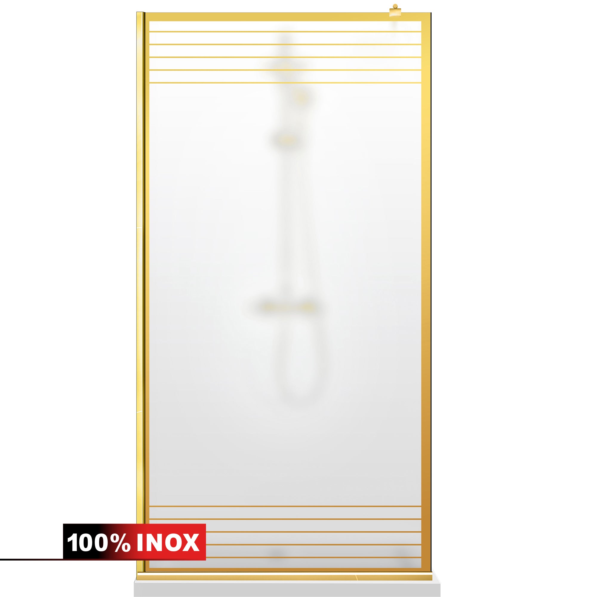 Paravan dus Walk-in, Perete dus Auriu, #Mat #Matt