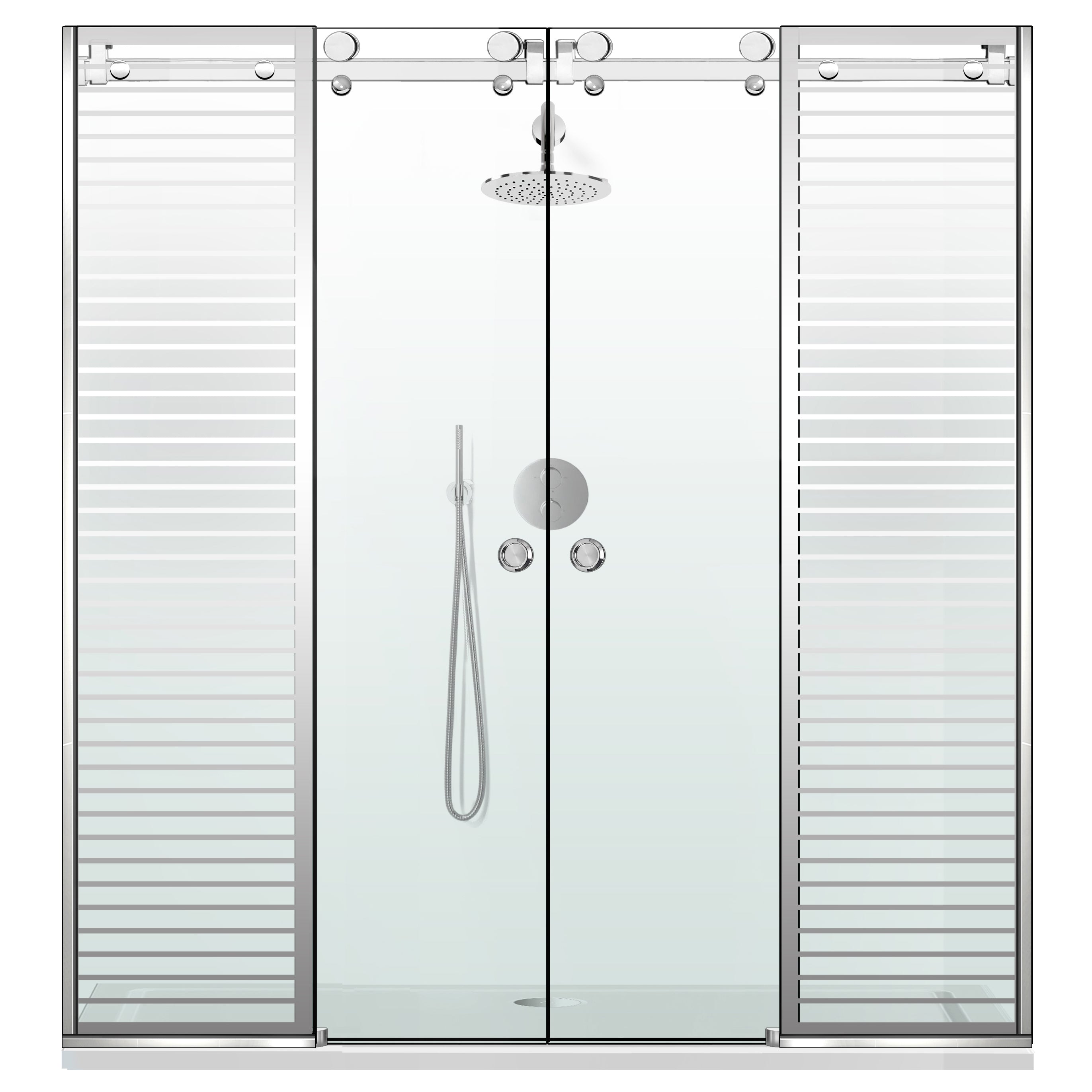 Pareti doccia, Portes de Douche, Parois de Douche #Trasparente
