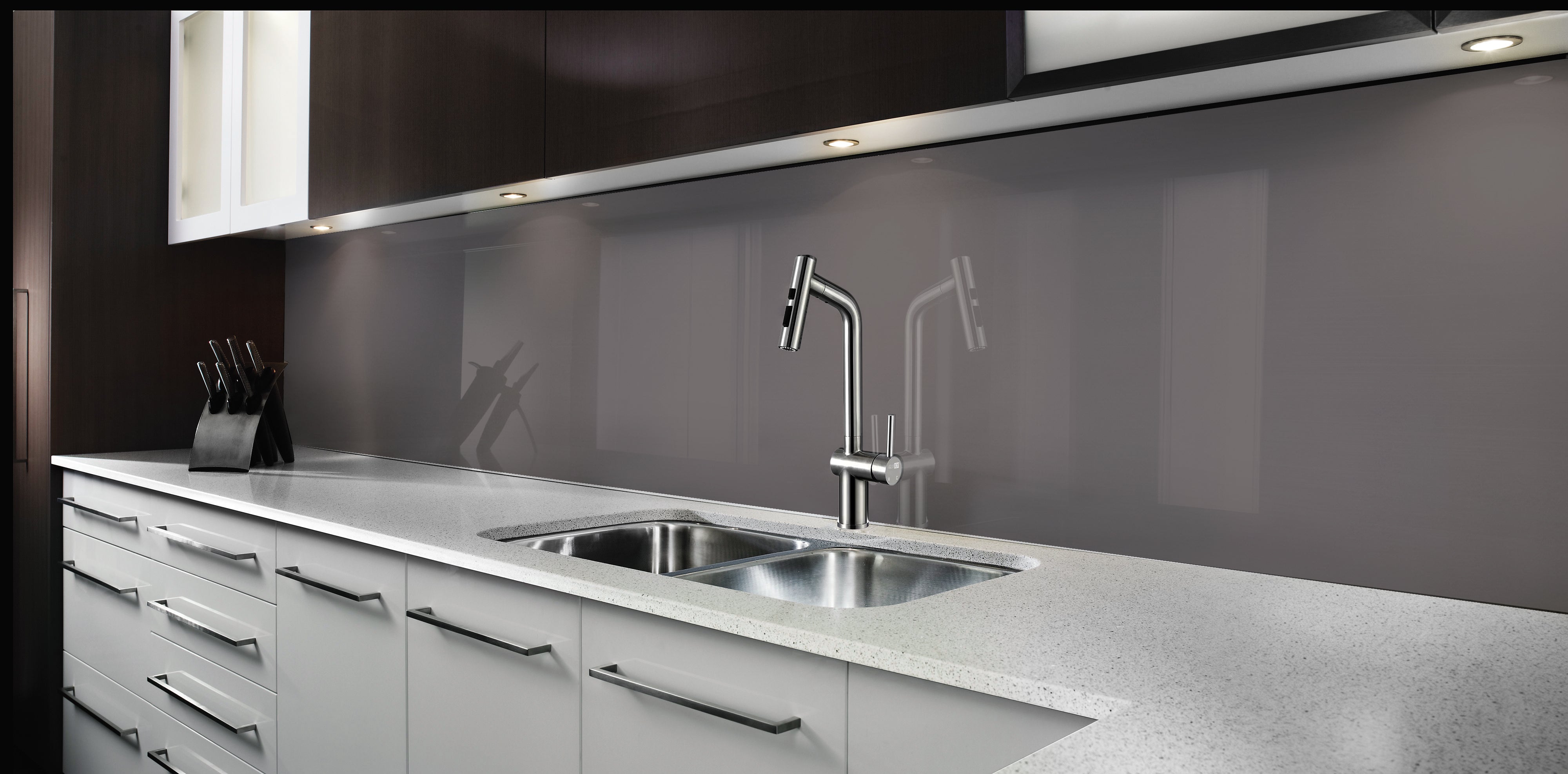 Sticla vopsita bucatarie placari #P4291