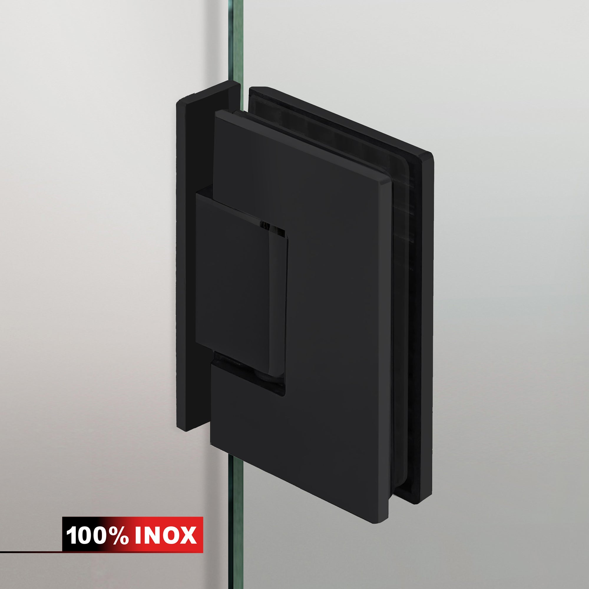 Cabina doccia con porta battente #Trasparente