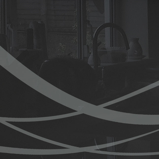 Vetro verniciato per rivestimenti cucina, modello LINEFLOW2