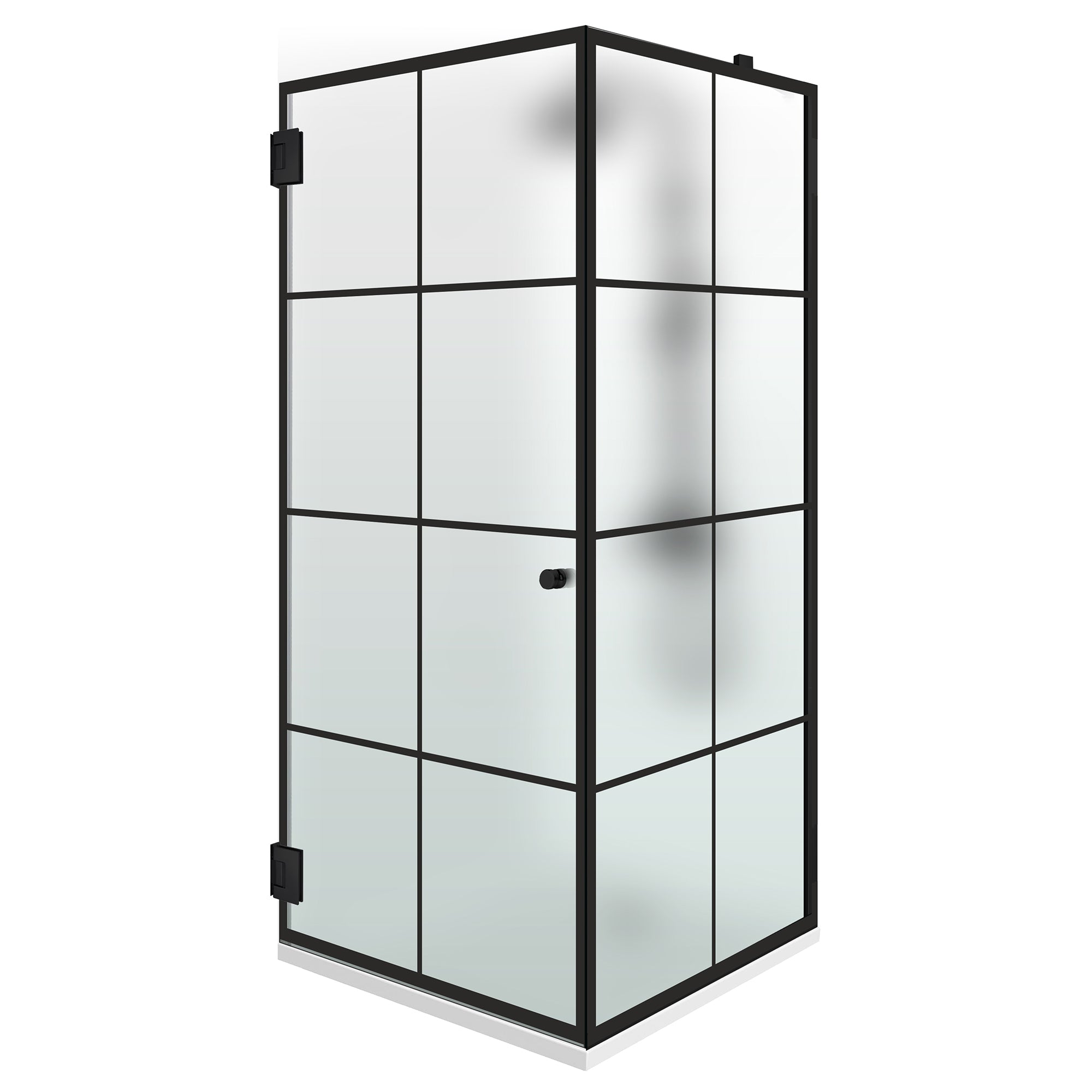 Cabina doccia con porta battente #Satinato