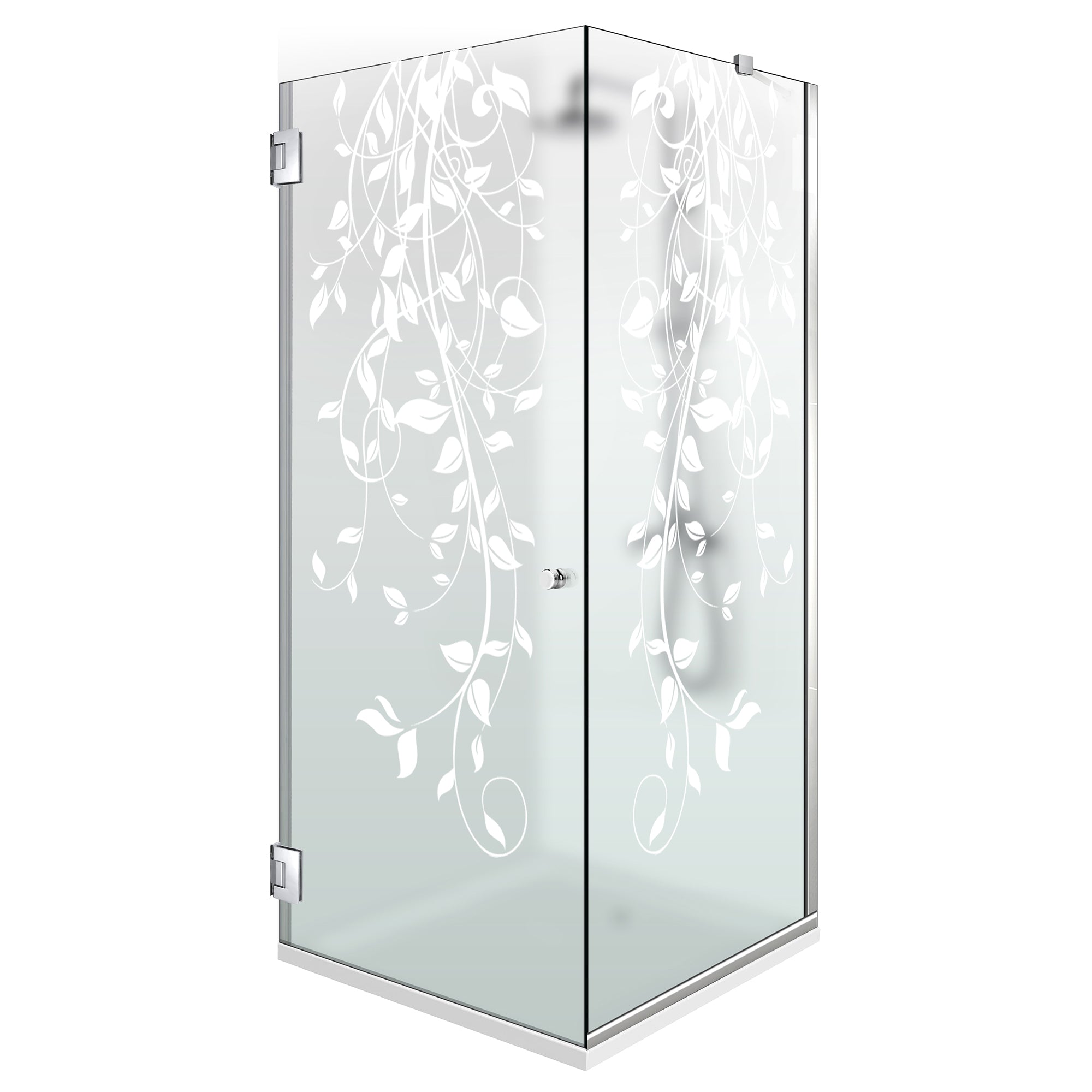 Cabina doccia con porta battente #Satinato