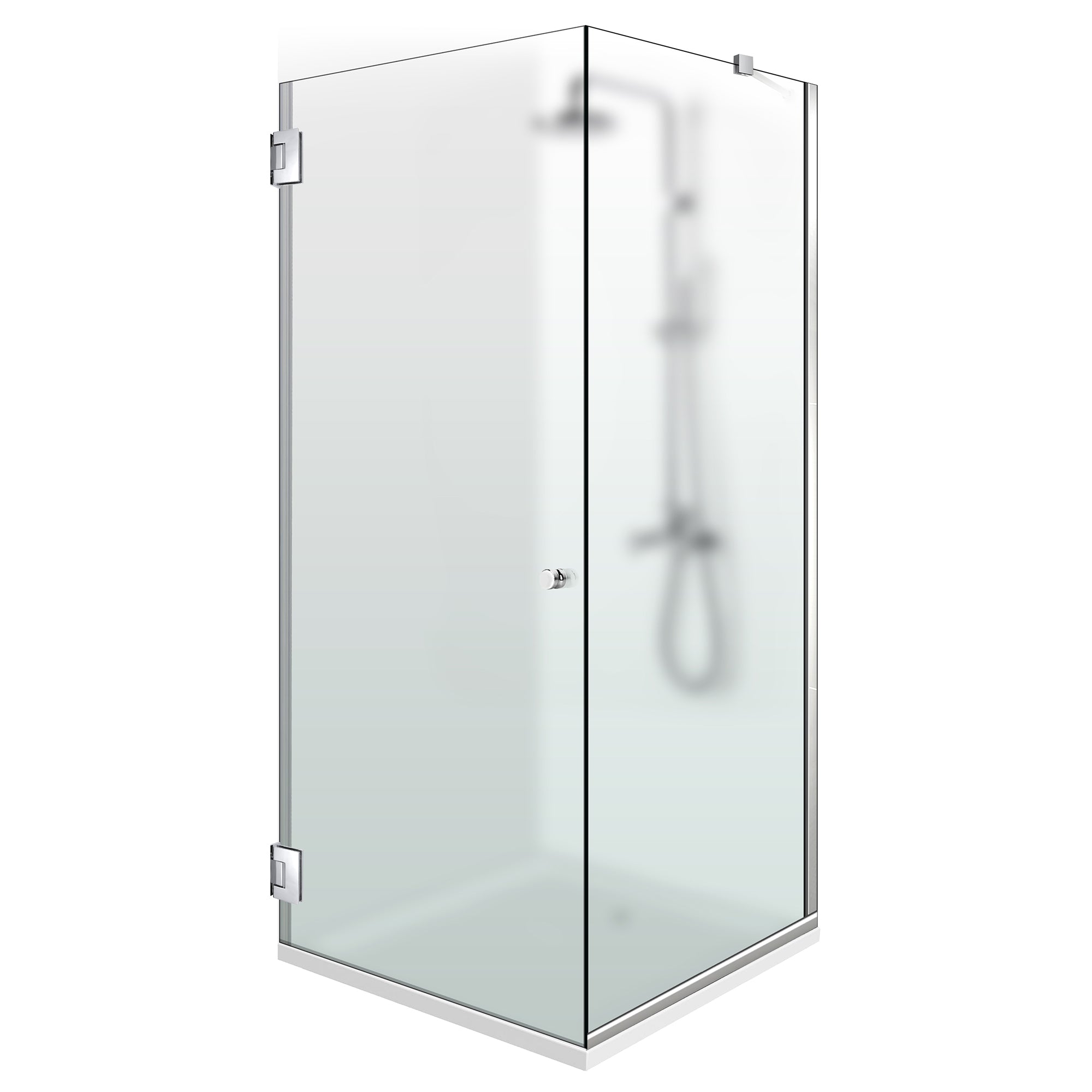 Cabina doccia con porta battente #Satinato