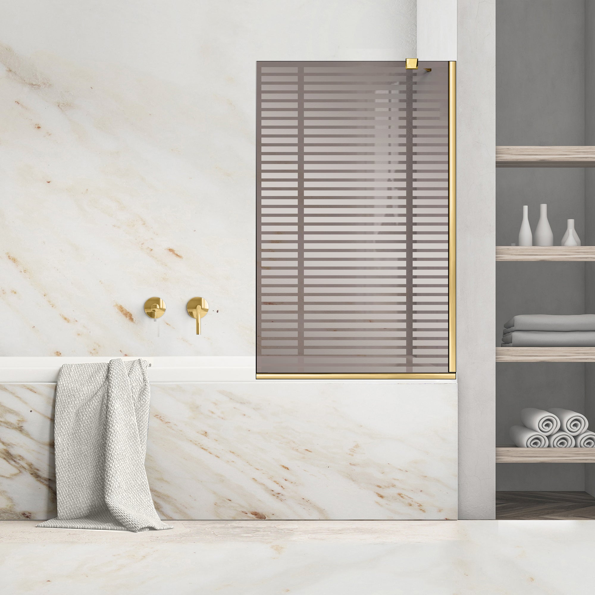 Bath screen, Bath screen Stainless steel
