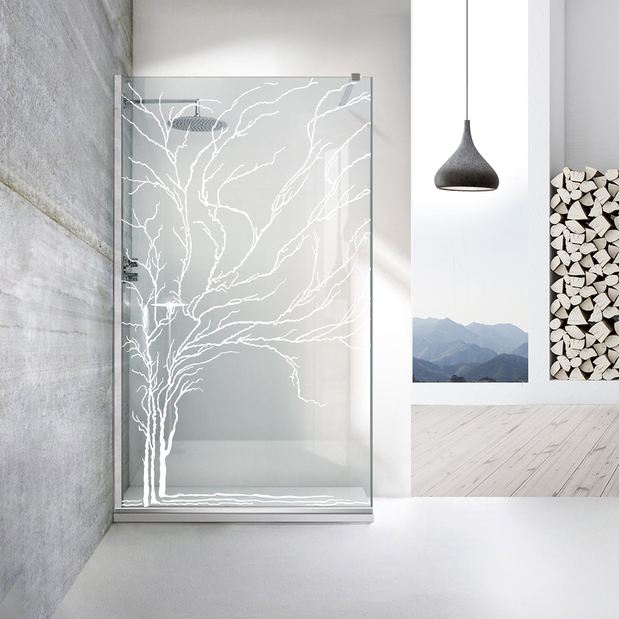 Paravan dus Walk-in, Perete dus Inox, #Clara #Víztiszta