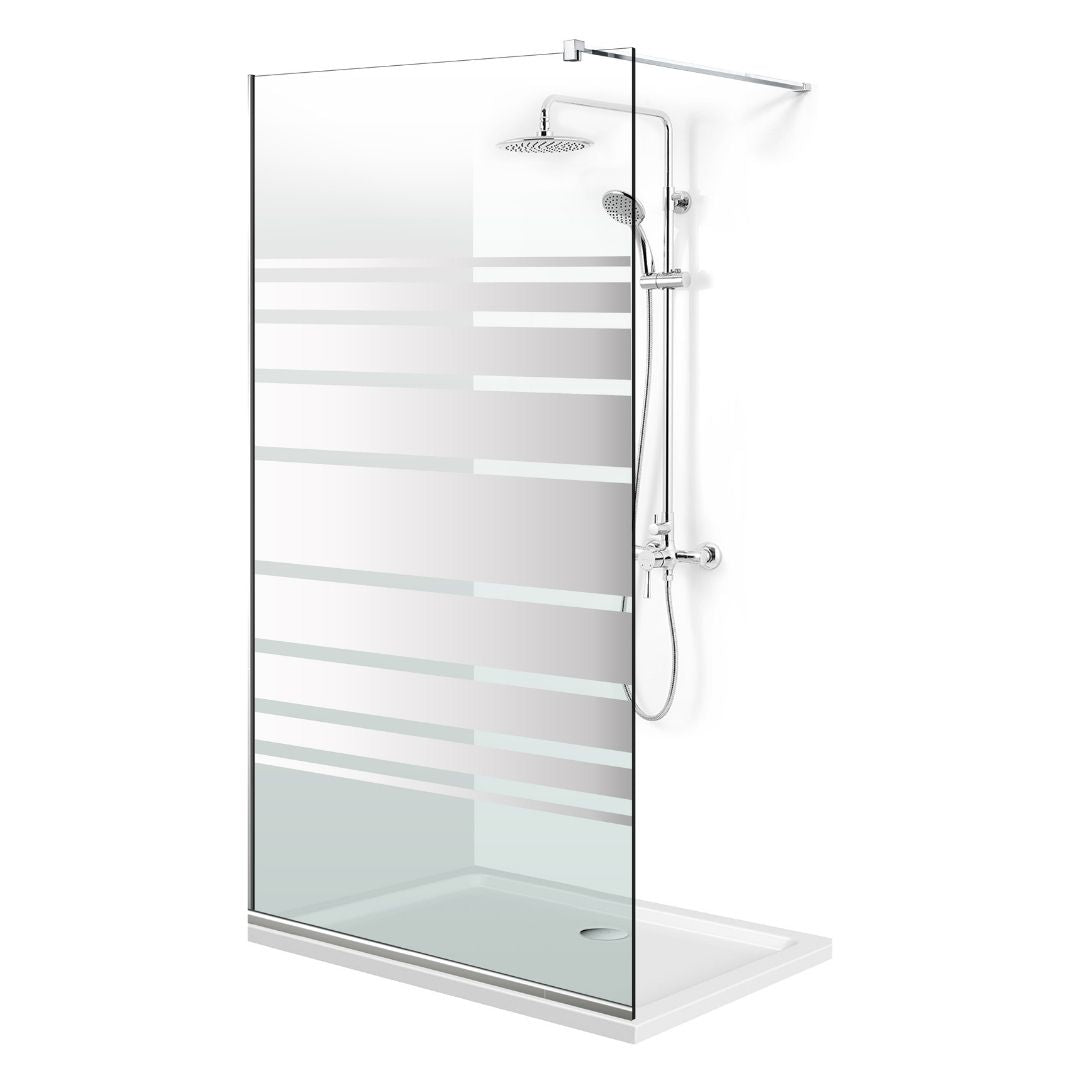 Paravan dus Walk-in, Perete dus Negru, #Clara #Víztiszta