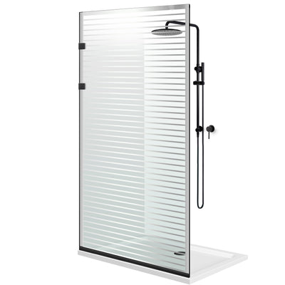 Paravan dus Walk-in, Perete dus Inox, #Clara #Víztiszta