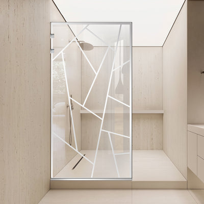 Parois de Douche Walk-in, parete doccia Acciaio inox, #Trasparente