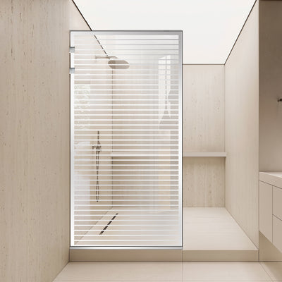 Parois de Douche Walk-in, parete doccia Acciaio inox, #Trasparente