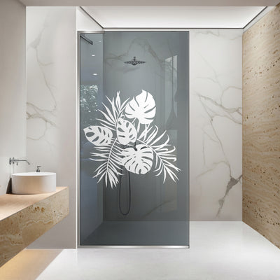 Paravan dus Walk-in, Perete dus Inox, #Gri #Szürke