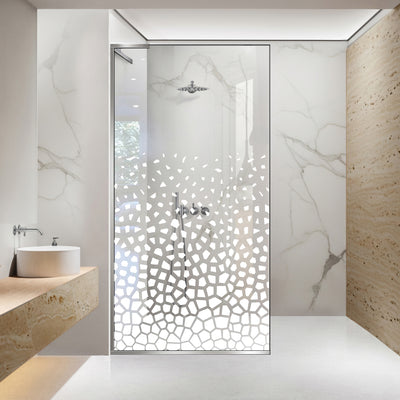 Paravan dus Walk-in, Perete dus Inox, #Clara #Víztiszta