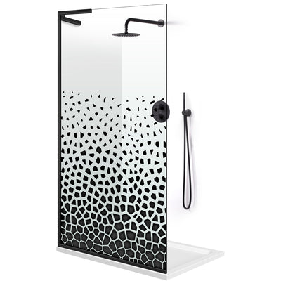 Paravan dus Walk-in, Perete dus Inox, #Clara #Víztiszta