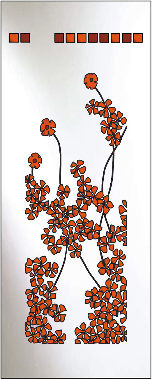 Vitralii artistice #FLOWER-3