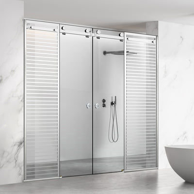 Pareti doccia, Portes de Douche, Parois de Douche #Trasparente