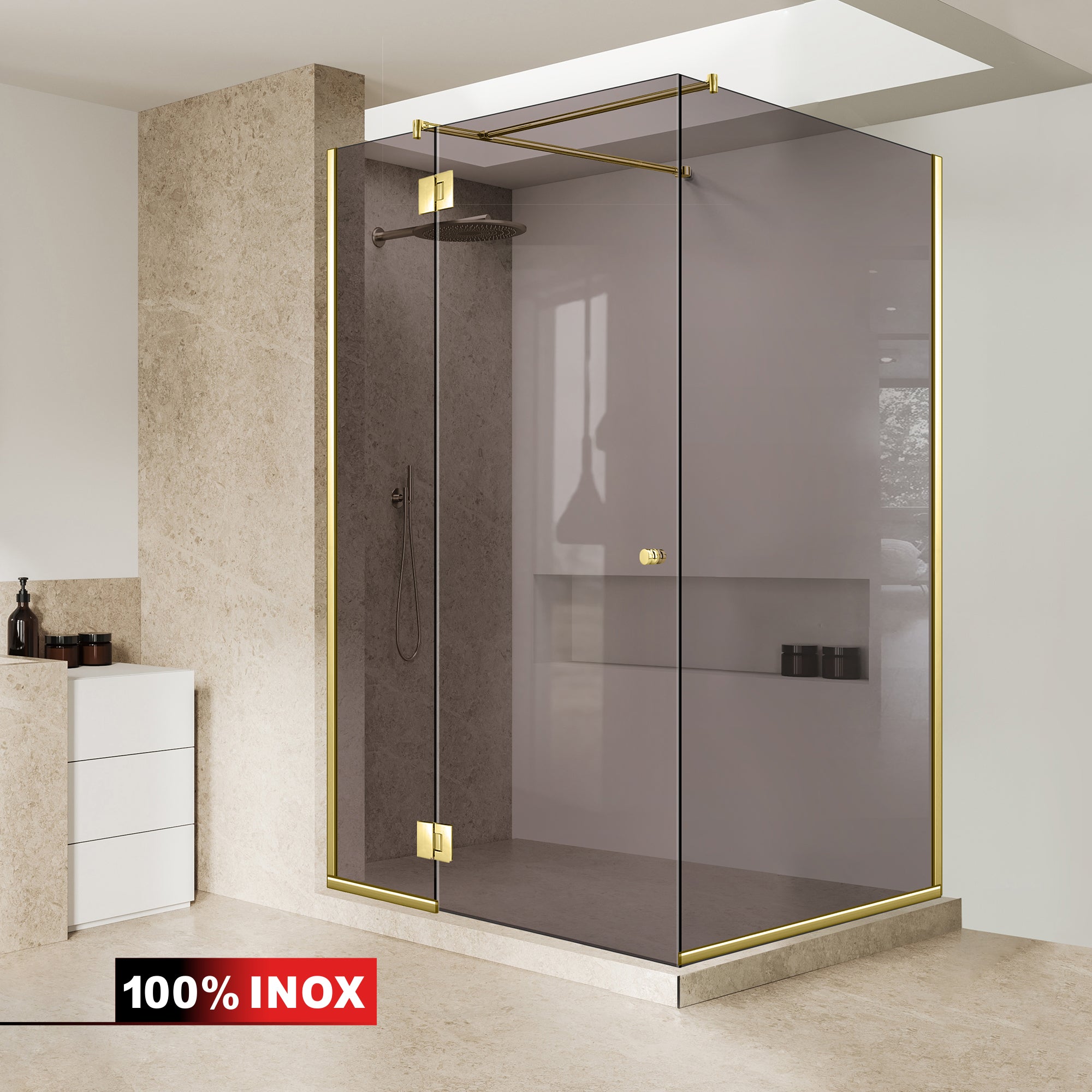 Cabina dus #Bronz