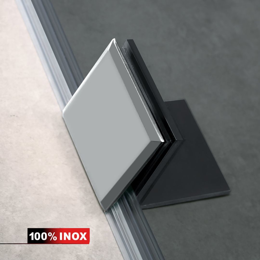 Parois de Douche Walk-in, Parete doccia Acciaio inox, #Grigio