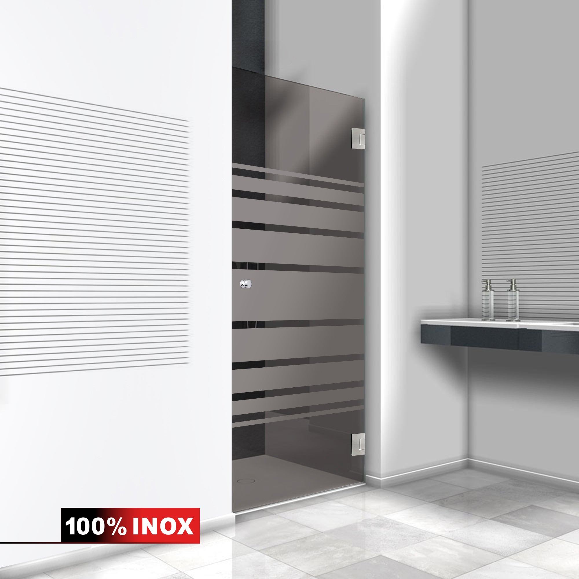 Usa dus inox #Bronz