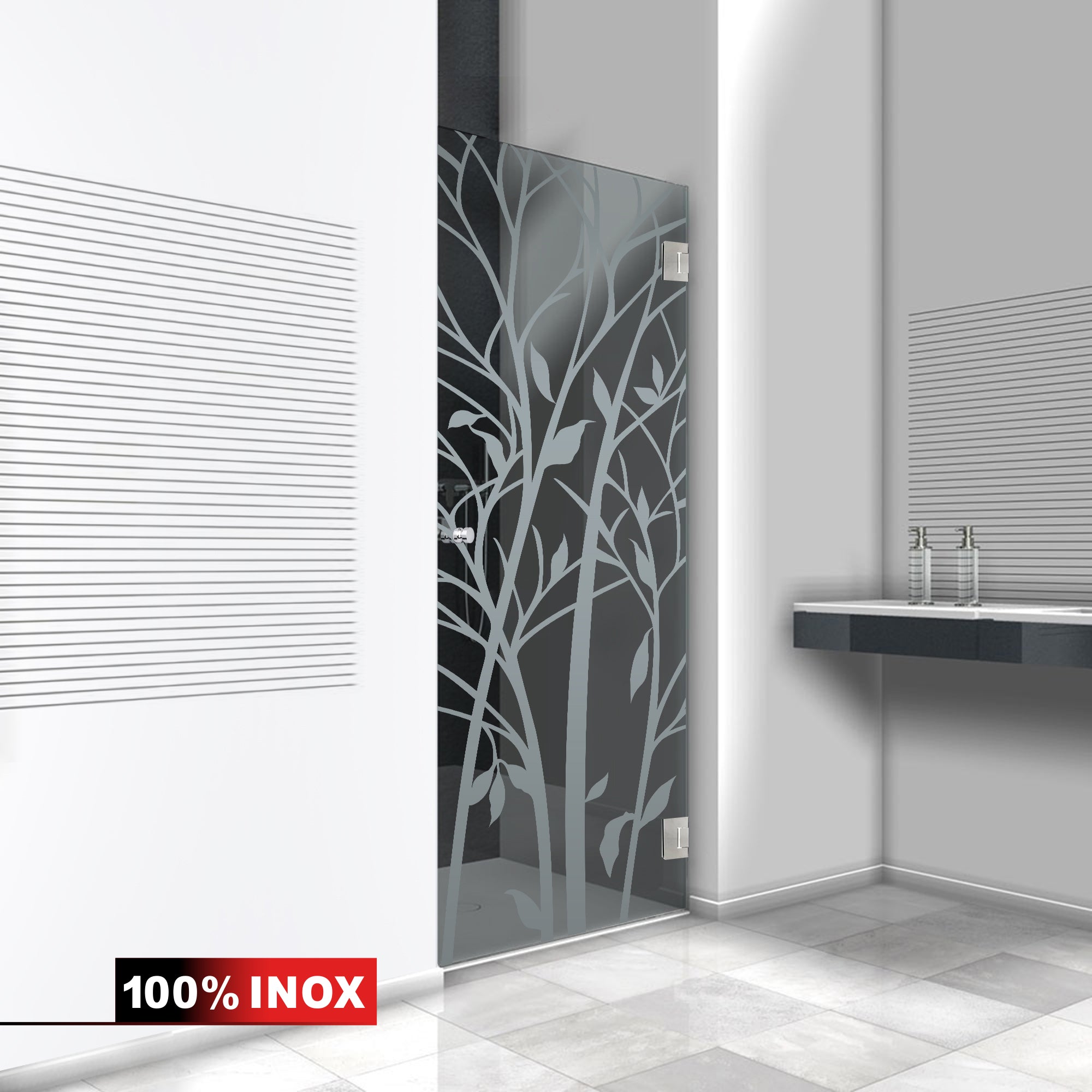 Usa dus inox #Gri