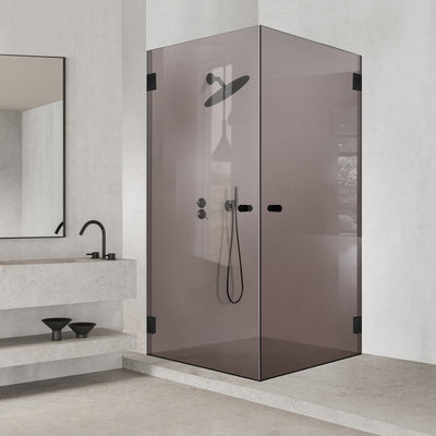 Cabina dus cu usa batanta #Bronz