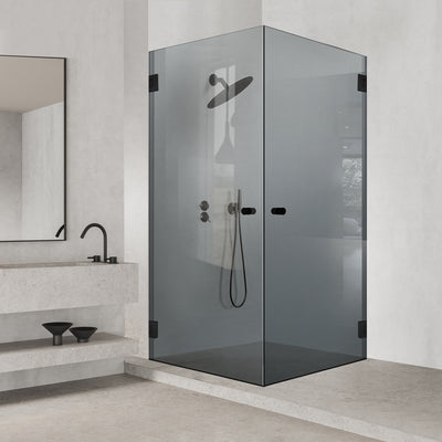Cabina dus cu usa batanta #Gri