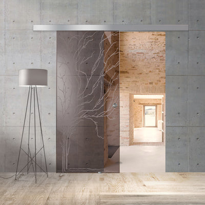 Usa sticla glisanta, Usa sticla interioara #Bronz