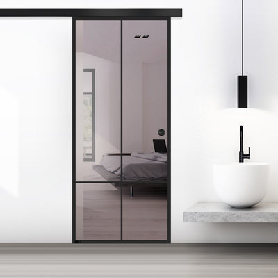 Usa sticla glisanta, Usa sticla interioara #Bronz