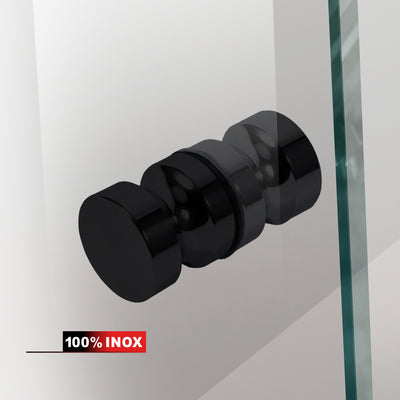 Cabina doccia con porta battente #Trasparente