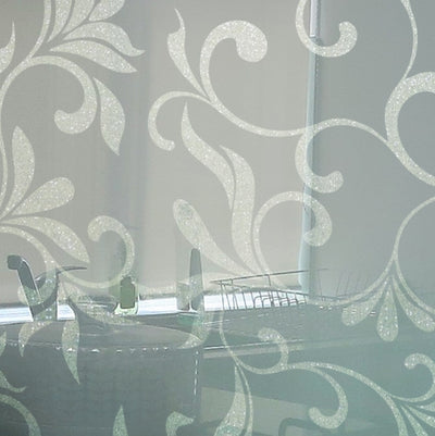 Vetro verniciato per rivestimenti cucina, modello CLASSYGLITTER