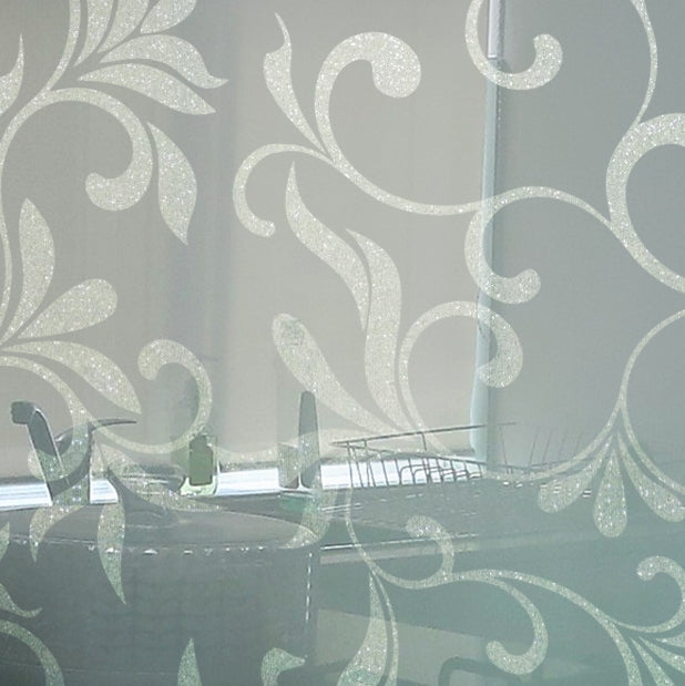 Vetro verniciato per rivestimenti cucina, modello CLASSYGLITTER