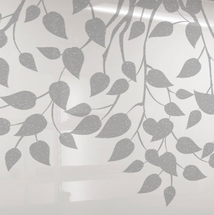 Vetro verniciato per rivestimenti cucina, modello TREE