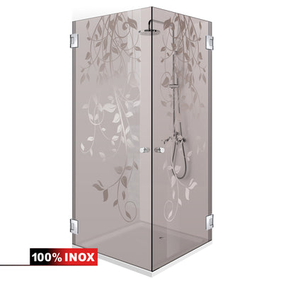 Cabina dus cu usa batanta #Bronz