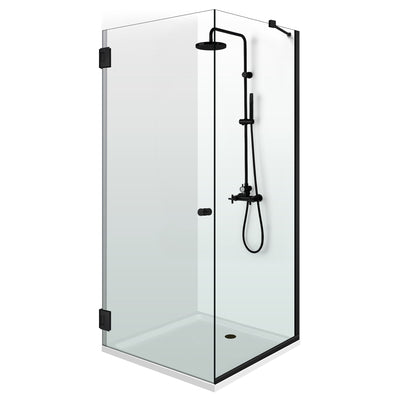 Cabina doccia con porta battente #Trasparente