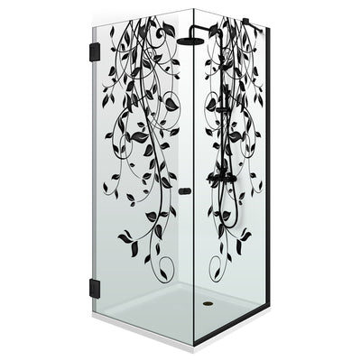Cabina doccia con porta battente #Trasparente
