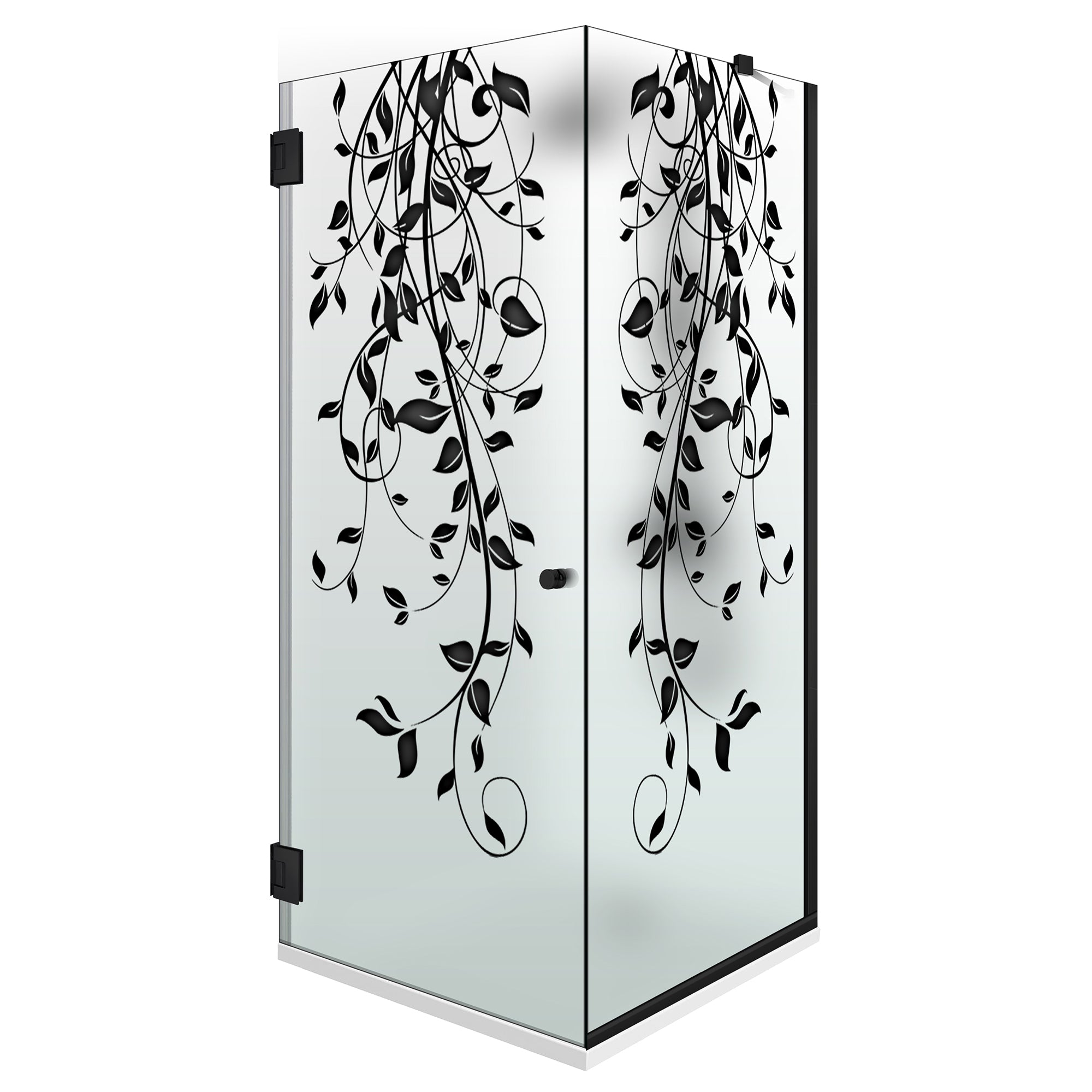 Cabina doccia con porta battente #Satinato