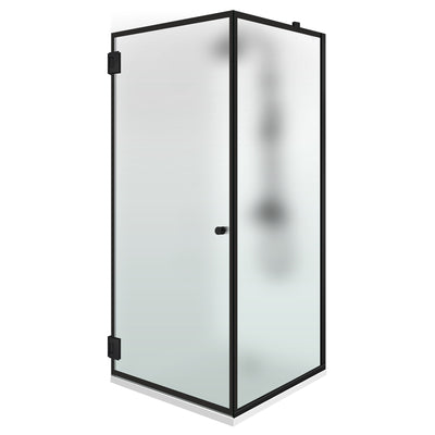 Cabina doccia con porta battente #Satinato