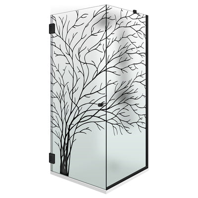 Cabina doccia con porta battente #Satinato