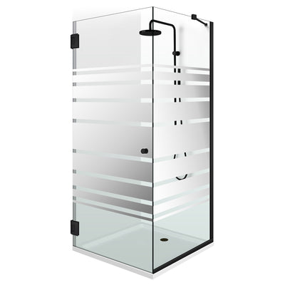 Cabina doccia con porta battente #Trasparente