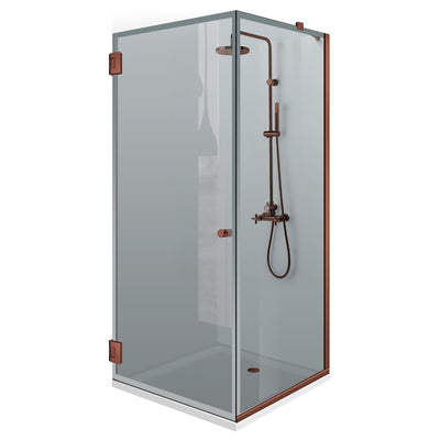 Cabina dus cu usa batanta #Gri