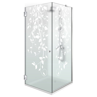 Cabina doccia con porta battente #Satinato