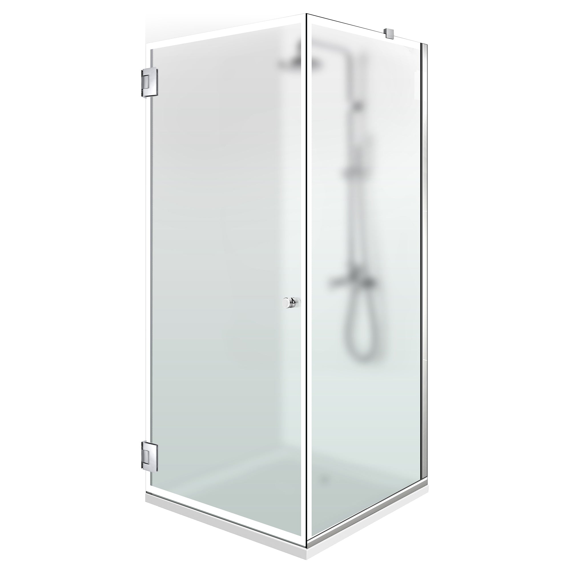 Cabina doccia con porta battente #Satinato