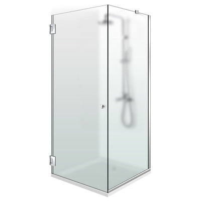 Cabina doccia con porta battente #Satinato