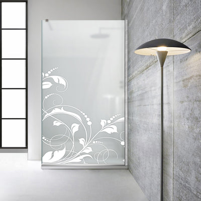 Paravan dus Walk-in, Perete dus  Inox, #Mata #Matt