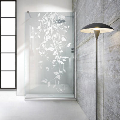 Paravan dus Walk-in, Perete dus  Inox, #Clara #Víztiszta