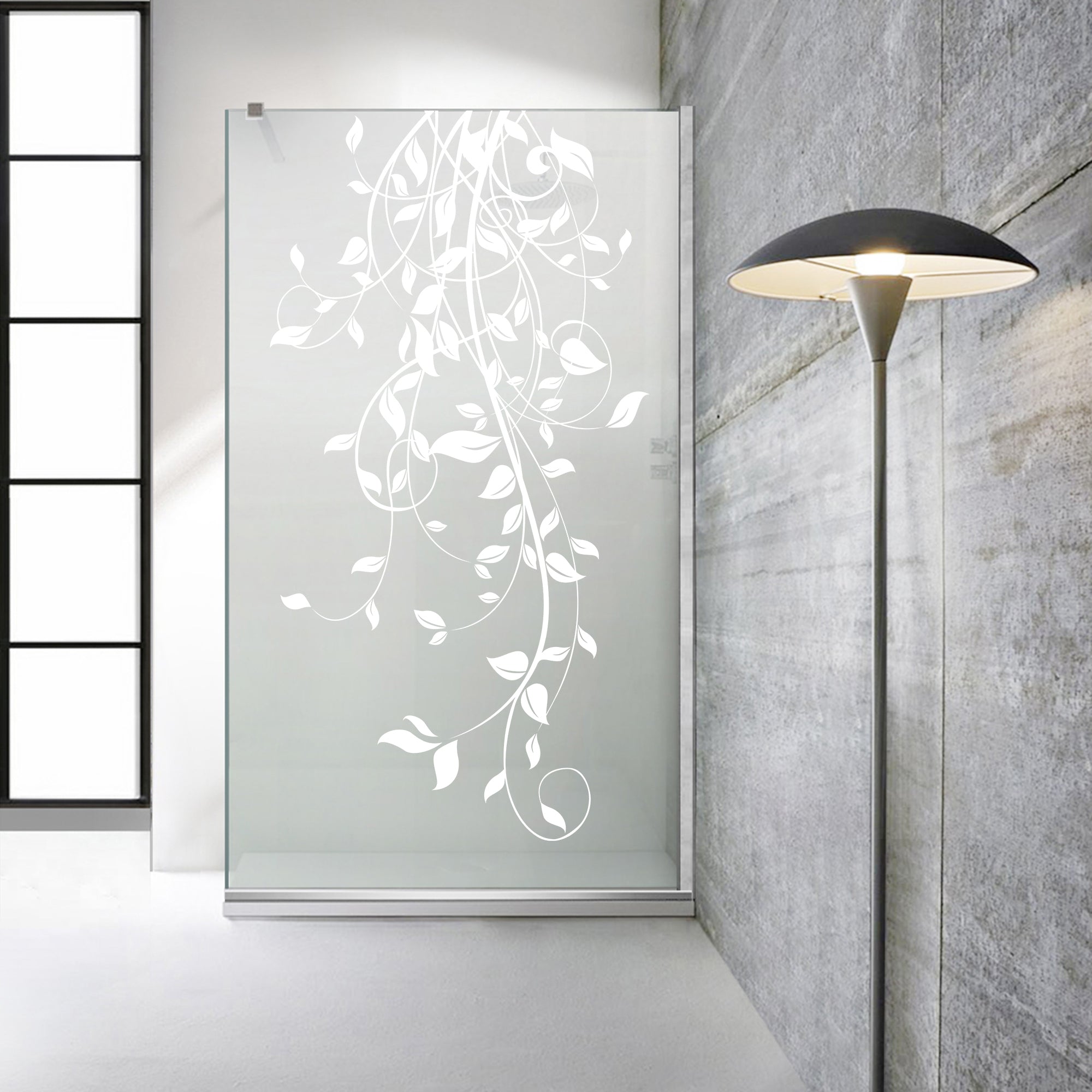 Paravan dus Walk-in, Perete dus  Inox, #Mata #Matt